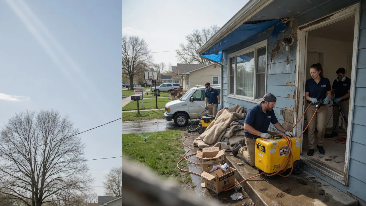 Basement Flood Cleanup in Bent, NM near me